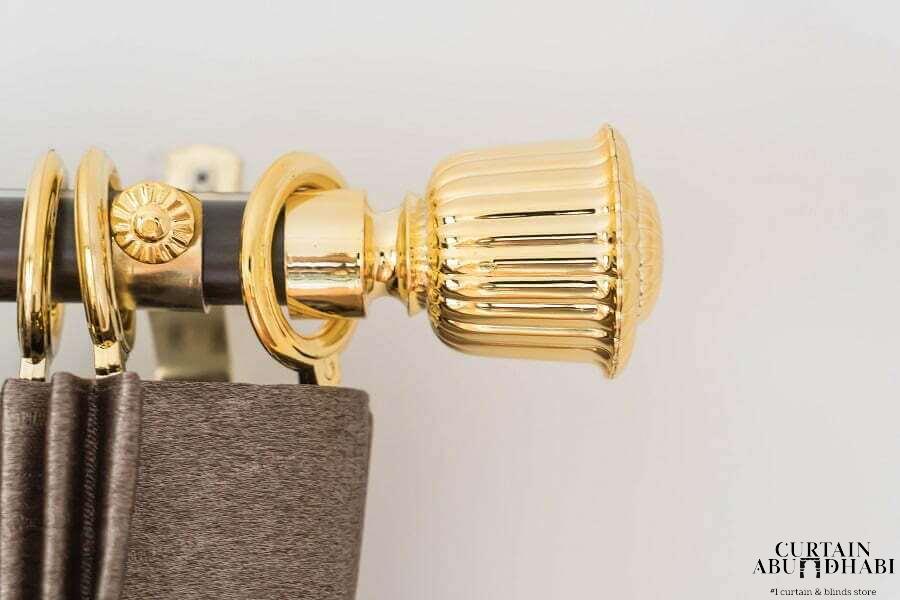 Curtain with sunlight