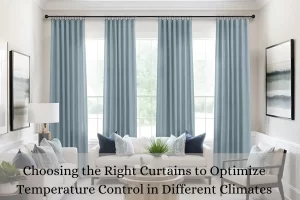 Read more about the article Choosing the Right Curtains to Optimize Temperature Control in Different Climates