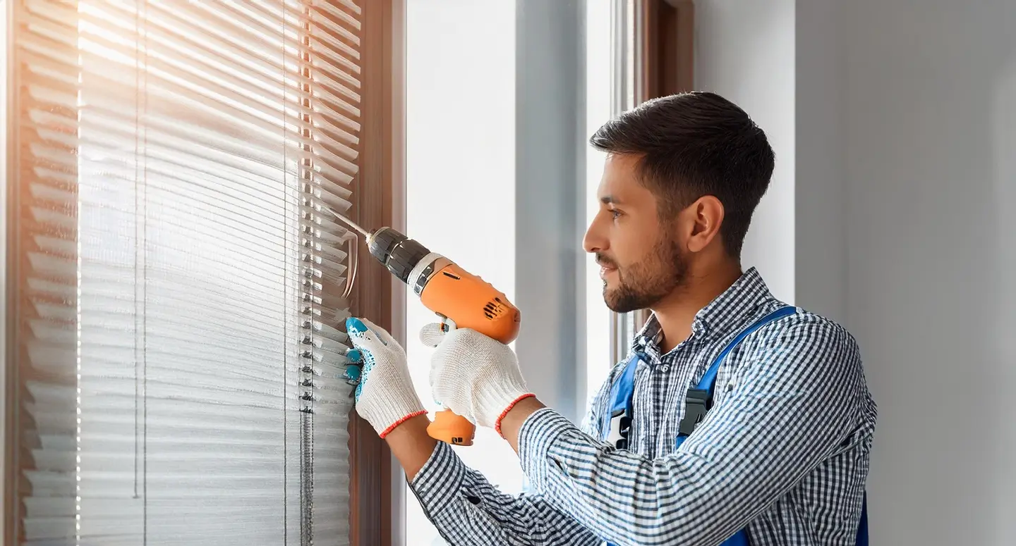 blinds fixing